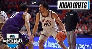 Northwestern at Illinois | Highlights | Big Ten Men's Basketball | Feb. 23, 2023