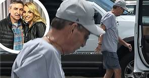 PICTURED: Britney Spears' father Jamie, 68, emerges from his trailer looking frail in Louisiana after pop star declared he 'should be in jail' during bombshell conservatorship hearing