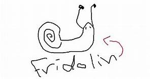 Die Geschichte von Fridolin der Schnecke