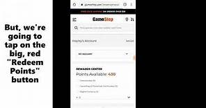 How to Redeem GameStop PowerUp Rewards Pro Points on Mobile
