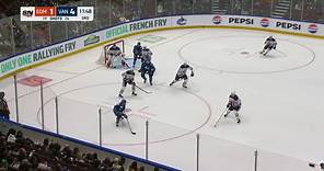Phillip Di Giuseppe notches goal on the power play