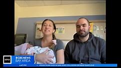 Pleasant Hill couple welcomes Bay Area's first baby born in new year