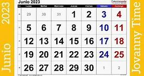 Calendario - Junio 2023