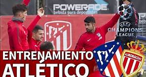 Atlético-Mónaco | Entrenamiento del Atleti en directo | Diario AS