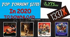 Top 15 Best Torrent Sites List 2020 | Working Torrents for Movies, Seasons and Games