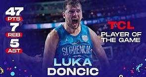 Luka DONCIC 🇸🇮 | 47 PTS | 7 REB | 5 AST | TCL Player of the Game vs. France