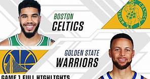 NBA Finals Game 1: Boston Celtics vs. Golden State Warriors | Full Game Highlights