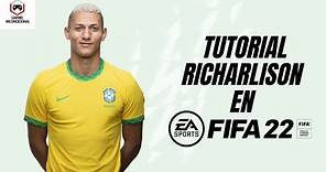 RICHARLISON EN FIFA 22 - TUTORIAL | STATS