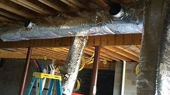 Trunk Duct - Insulating and Installing