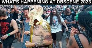 OBSCENE EXTREME FESTIVAL 2023. PEOPLE, MERCH AND ATMOSPHERE