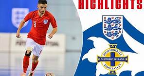 England Futsal 6-4 Northern Ireland Futsal | Highlights | Home Nations Championship | Futsal Lions