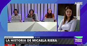 Entrevista a Micaela Riera, la actriz que personificó a Fabiana Cantilo en la serie de Fito Páez