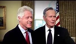 The Unlikely Friendship Between George H.W. Bush And Bill Clinton | NBC ...
