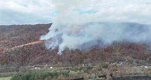Wildfire battle continues in the New River Valley