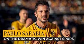 "It was an amazing moment!" | Goalscorer Pablo Sarabia on late comeback win against Spurs!