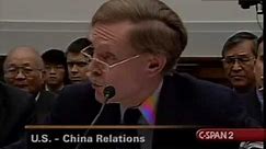 20060510 美國副國務卿佐立克：台灣不是主權國家，台獨意味戰爭，我們不必與中國商量，挑戰美國的一中政策是在撞牆