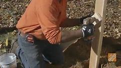 Installing Fence Posts