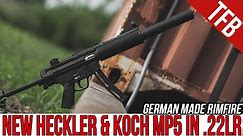 H&K's Latest MP5: The NEW .22LR MP5 Rifle and Pistol