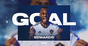 GOAL: Raheem Edwards scores his first of the season off service from Douglas Costa