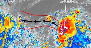 「對流爆發」颱風冒雛形！有機會接近台灣 最新狀態曝｜東森新聞