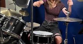 Heart - Barracuda (Drum Cover / Drummer Cam) Performed LIVE by Teen Drummer Lauren Young #Shorts