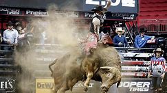 Professional bull rider Mason Lowe dies after fall during competition