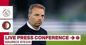 🎙️ LIVE 11:30 | Persconferentie Maurice Steijn voor Ajax - Feyenoord