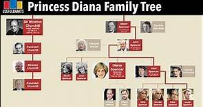 Princess Diana & Winston Churchill Family Tree