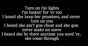 Future - Turn On The Lights ( With Lyrics )