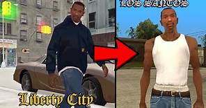 Carl Johnson In Liberty City ( Before Main GTA San Andreas Story )