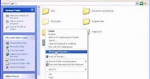 How To Share A Folder In Windows XP