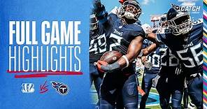 Tennessee Titans Highlights vs. Cincinnati Bengals | Game Highlights