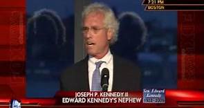 Joe Kennedy At Ted Kennedy's Memorial Part 1