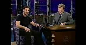Craig Bierko on Late Night August 8, 2000