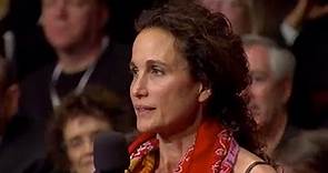Actress Andie MacDowell: Can Science Create Life?