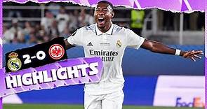 HIGHLIGHTS | Real Madrid 2-0 Eintracht Frankfurt | UEFA Super Cup