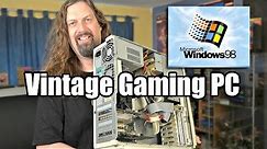 Building a NEW (OLD) Windows 98 Gaming PC! - Hardware, Accessories & Games