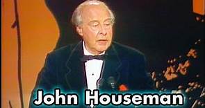 John Houseman Salutes Alfred Hitchcock