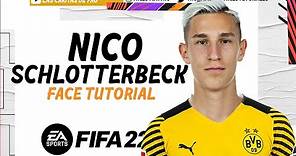 Nico Schlotterbeck FACE FIFA 22 | TUTORIAL | CAREER MODE | BORUSSIA DORMUNT / FRIBURGO