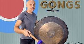 Gongs - Four Types Compared: Symphonic, Chau, Wind, Javanese