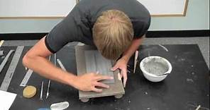 How To Make A Ceramic Slab Plate