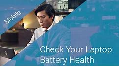 How to Check your Battery Health - DELL