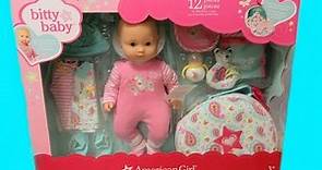 AMERICAN GIRL Bitty Baby Doll Set Costco Unboxing + Changing Video By Bitty Baby Channel