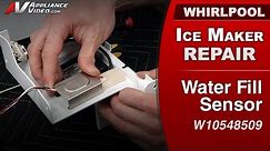 Ice maker Repair - Water Fill Sensor - Commercial & Household Refrigerator - Diagnostic & Repair