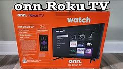 onn. Roku Smart TV 24” Class HD 720P LED