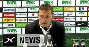 Markus Weinzierl: "Gegen Schalke brauchst du Glück" | FC Augsburg - FC Schalke 04 2:1