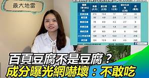 百頁豆腐不是豆腐？成分曝光 網嚇壞：再也不敢吃｜三立新聞網SETN.com