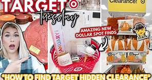 NEW Target Dollar Spot Finds | HOW To Find TARGET Clearance + Fall Clearance Finds | Target Tuesday
