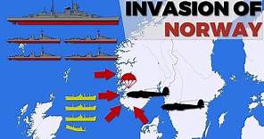 Invasion of Norway & Denmark - Operation Weserübung
