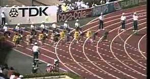 Carl Lewis Record Mundial 100m Campeonato Mundial 1991 Tokio, Final (HQ)